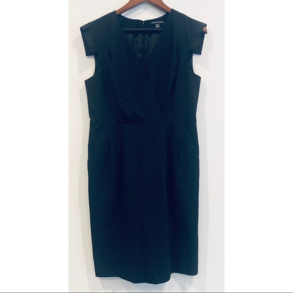 Banana Republic Black Suit Dress